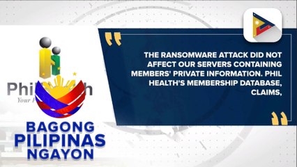 Inaasahan ng PhilHealth na maging fully operational na muli ngayong lingo ang lahat ng kanilang online portal services