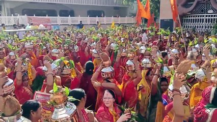 राजगढ़  कलश यात्रा के साथ श्री श्याम का चतुर्थ वार्षिक उत्सव शुरू