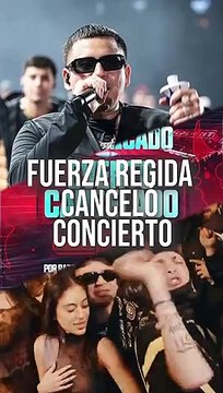 Tras amenazas por parte del Cártel Jalisco Nueva Generación, la agrupación Fuerza Regida, canceló su presentación en Tijuana #TuNotiReel