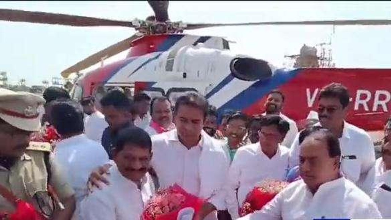 నిర్మల్: గుండంపల్లికి చేరుకున్న మంత్రి కేటీఆర్