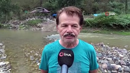 Transport par jetée vers une maison sans route à Ordu