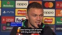 Trippier's son prefers Mbappé to his dad