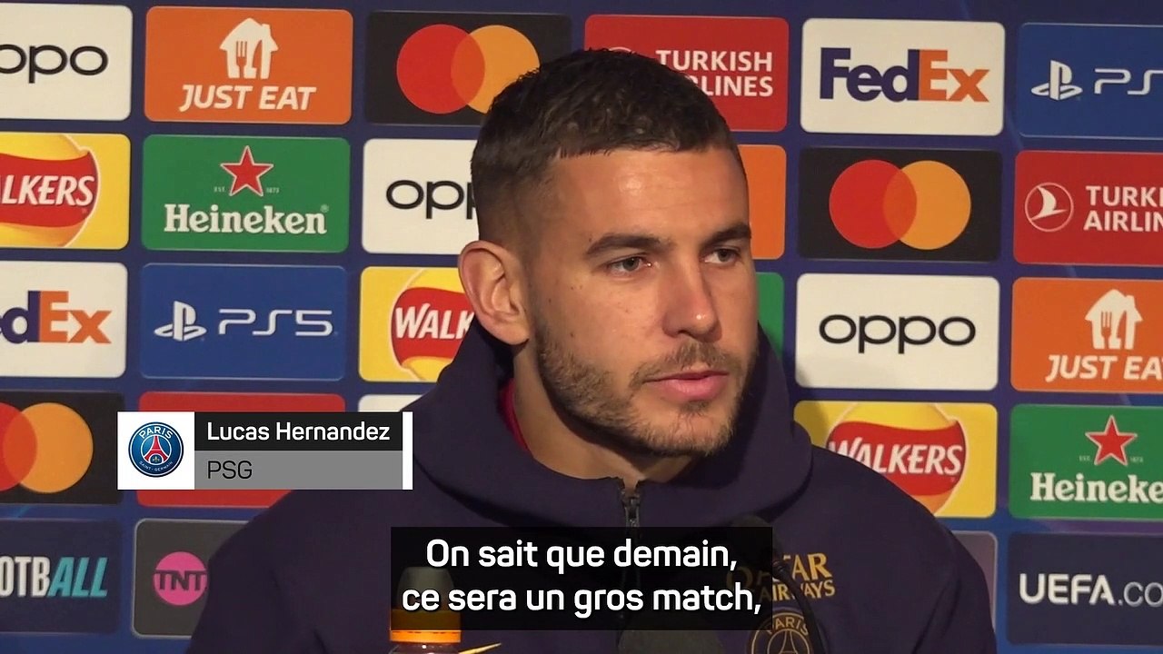 L. Hernandez : "Rester concentrés et agressifs pendant 90 minutes"