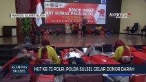 Hut Ke-72 Polri, Polda Sulsel Gelar Donor Darah