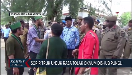 Download Video: Sopir Truk Unjuk Rasa Tolak Oknum Dishub Pungli