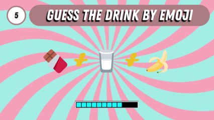Can You Guess The Drink By Emoji