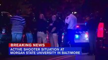 Etats-Unis: Cinq personnes, âgées de 18 à 22 ans, ont été blessées par balles sur un campus universitaire de Baltimore hier soir - VIDEO