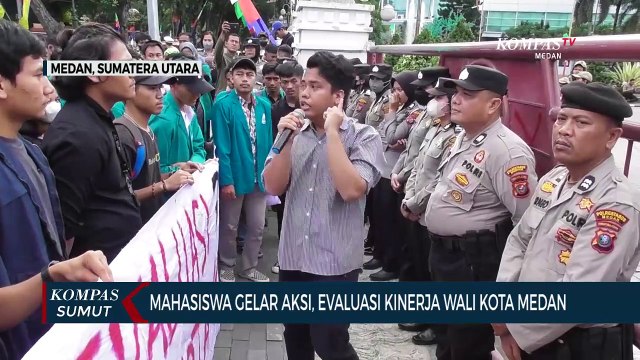 Ini Poin Tuntutan Mahasiswa yang Gelar Unjuk Rasa di Kantor Wali Kota Medan