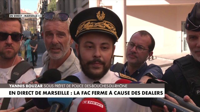 Le sous-préfet fait le point sur l’université fermée à Marseille à cause du trafic de drogue