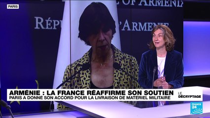 La France a "donné son accord" pour la livraison de matériel militaire à l'Arménie