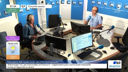 A Espenel, "Le pain des Amis" de Philippe Lecoq, paysan boulanger Bio