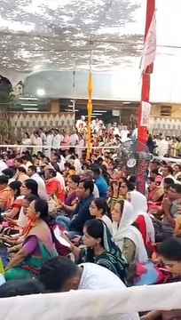 Shraddhavans sing Palana to celebrate birth of Ram Ramnavami Utsav 2023 Sadguru Aniruddha Bapu