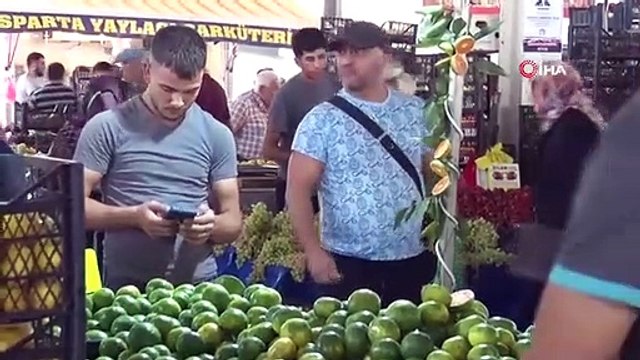 Les spécialistes du marketing mobile ont créé une zone de marché en dehors du marché couvert à Antalya