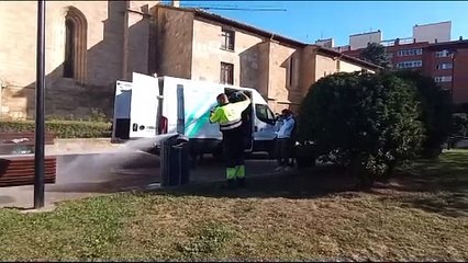 Nueva hidrolimpiadora se incorpora al plan de choque de limpieza de barrios