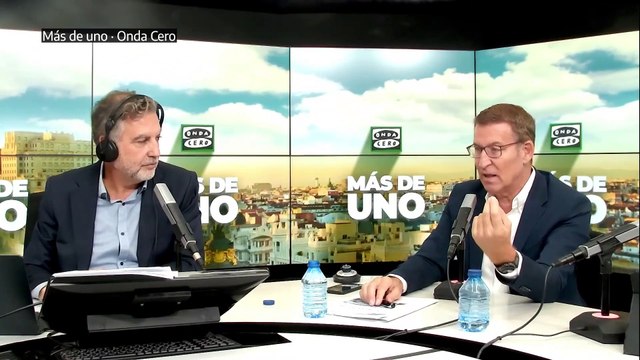 Feijóo argumenta los pactos del PP con Vox por la estabilidad y Alsina le responde: El argumento de Sánchez es parecido