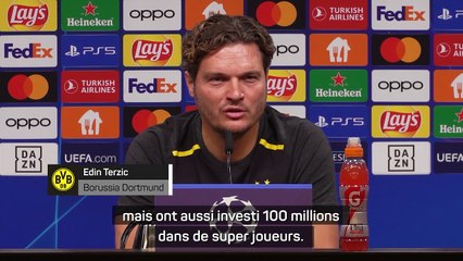 Terzic : "Ce n’est pas facile de défendre contre nous”