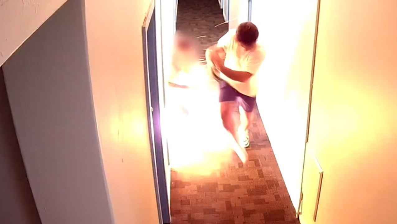 Terrifying moment backpackers caught in fireball as e-scooter battery explodes in hostel