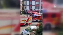Ankara'da 7 katlı binada yangın: 1 itfaiye eri şehit oldu