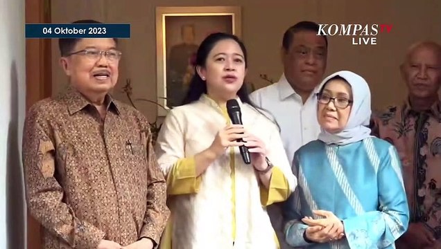 Puan Maharani Ungkap Alasannya Bertemu Jusuf Kalla