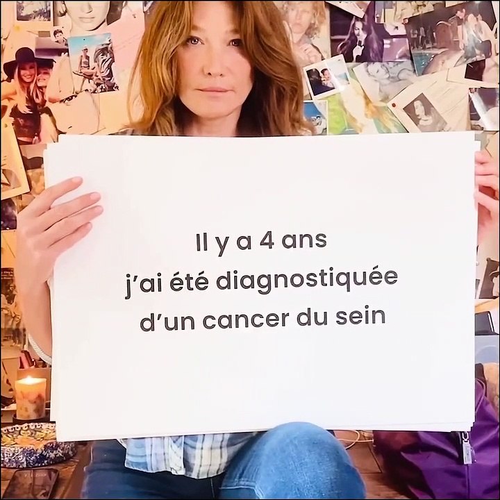 La chanteuse Carla Bruni révèle, dans une vidéo, avoir eu un cancer du sein en 2019: "Faites vos mammographies, il en va de votre vie" - Regardez