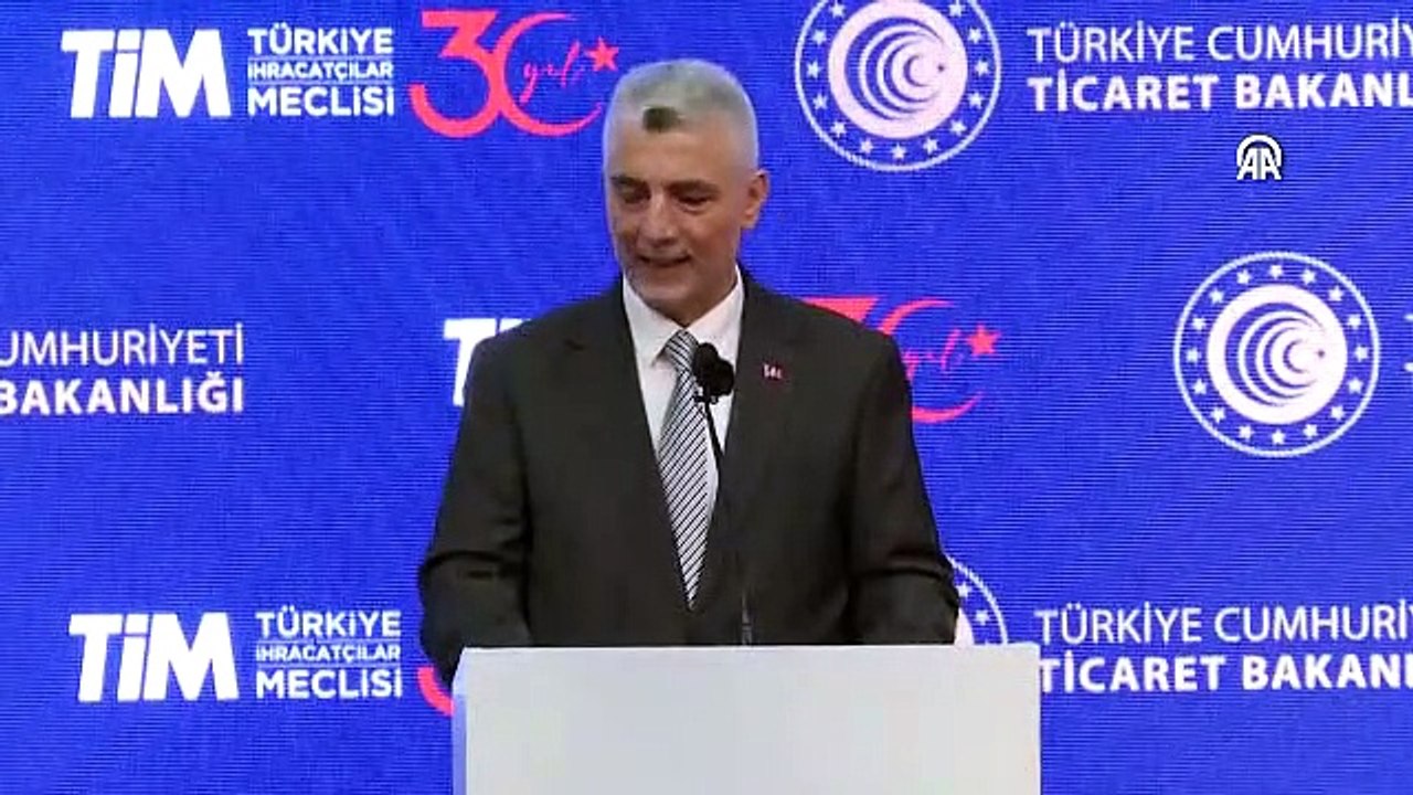 Ticaret Bakanı Ömer Bolat, eylül ayı ihracat rakamlarını Bursa'da açıkladı