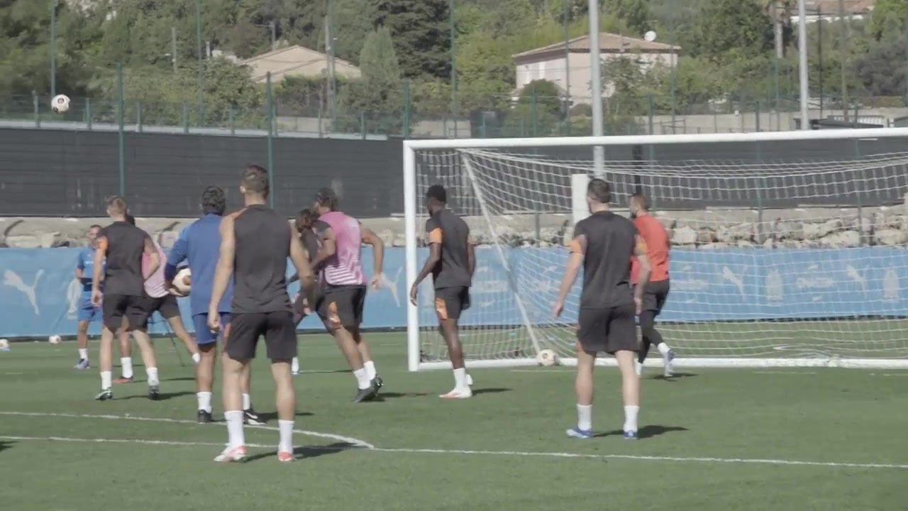Marseille train ahead of UEFA Europa League clash with Brighton