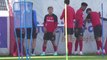 Freiburg train ahead of UEFA Europa League clash with West Ham
