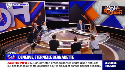 Laurent Ruquier reçoit Hugo Manos ce mardi 3 octobre 2023 sur BFMTV.