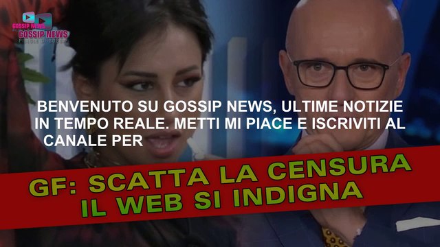 Grande Fratello: Scatta La Censura e Il Web Si Indigna!