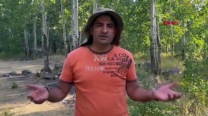 Bölgede gözlem yapan Öğretim Üyesi Cihan Önen ayıların doğal yollardan beslenmeleri gerektiğini belirtti