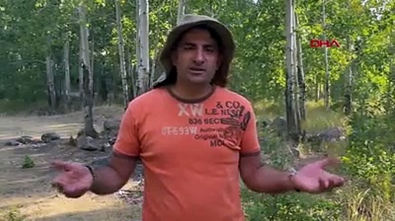 Bölgede gözlem yapan Öğretim Üyesi Cihan Önen ayıların doğal yollardan beslenmeleri gerektiğini belirtti
