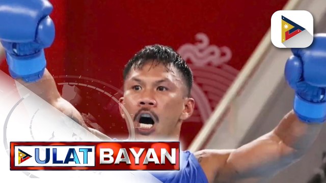Pinoy boxer Eumir Marcial, winner by knockout laban kay Ahmad Ghousson ng Syria