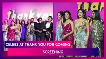Thank You For Coming: Kartik Aaryan, Ananya Panday & Others Attend The Film’s Screening!