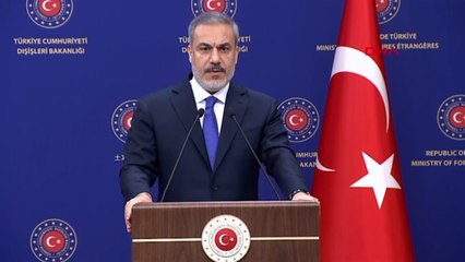 Bakan Fidan: PKK/YPG'nin kontrolündeki tüm tesisler meşru hedef