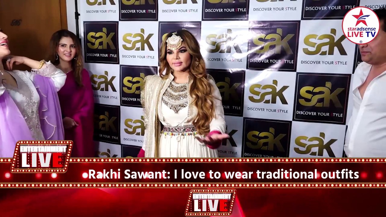 Rakhi SawantI love to wear traditional outfits
