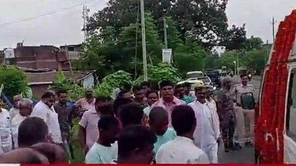 मुंगेर: विधायक अनंत कुमार सत्यार्थी का पार्थिव शरीर पहुंचते ही नेताओं का उमड़ा भीड़