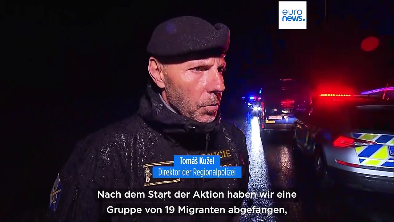 Gegen Schleuser und Migranten: Tschechien führt Grenzkontrollen ein
