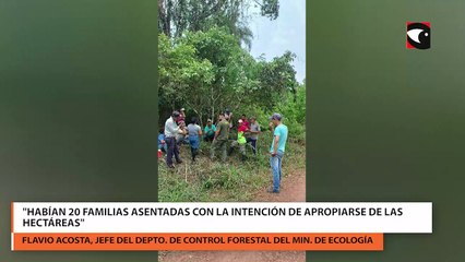 Flavio Acosta dijo "se le informó a la gente el daño que causaría realizar ese tipo de actividades en esa zona"