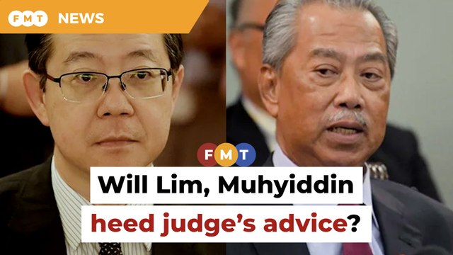 Judge advises Lim, Muhyiddin to go for mediation in defamation suit