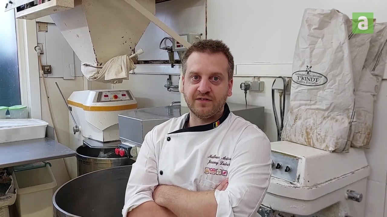 Jérémy Dubart, nouveau patron de la boulangerie Maes