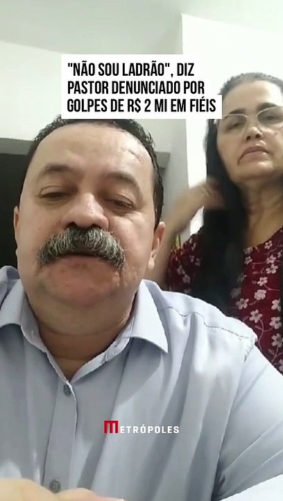 Pastor de João Pessoa acusado de dar golpe em fiéis grava vídeo se defendendo