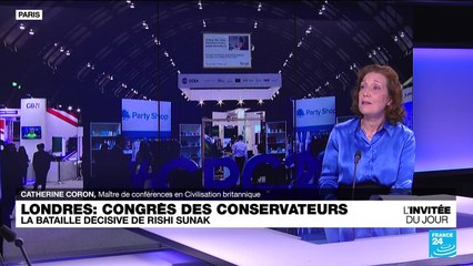 Royaume-Uni : quels sont les enjeux du Congrès du Parti conservateur? 