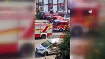 1 pompier a été martyrisé dans l'incendie qui s'est déclaré au moins 2ème étage, deux d'entre eux sont dans un état grave.