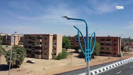 مشهد جوي مذهل لكوبري السيل في أسوان 🌉