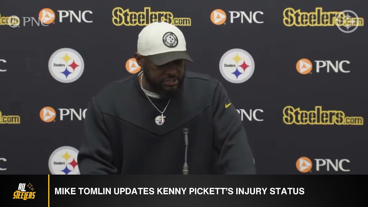 Mike Tomlin Updates Kenny Pickett's Injury Status video Dailymotion