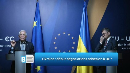 Ukraine : début négociations adhésion à UE ?