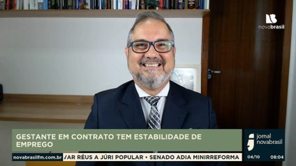 GESTANTE EM CONTRATO TEM ESTABILIDADE DE EMPREGO
