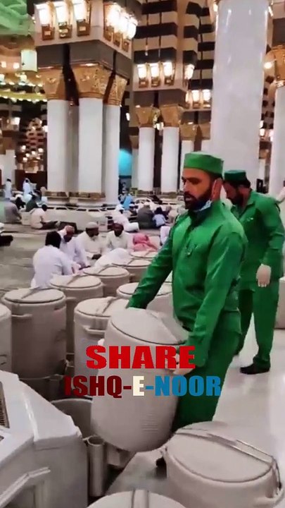 Zamzam Gallon Refilling At Masjid Nabawi Beautiful Mashjid Al Haram 2023 Jannati or Jahannami