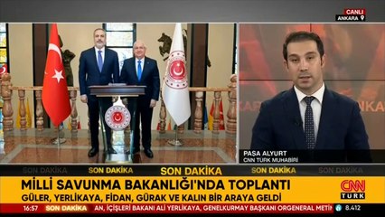 SON DAKİKA: MSB'de kritik zirve: MİT, Dışişleri, İçişleri ve Genelkurmay katıldı!