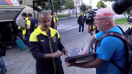 Fenerbahçe Trnava maçı için Slovakya'ya gitti